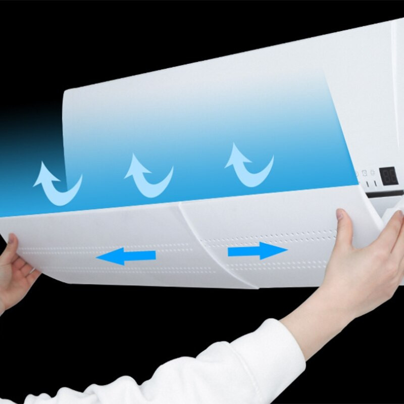 Domáci nastaviteľný kryt klimatizácie, čelné sklo, prepážka klimatizácie, smerovka proti vetru, mesačný priamy štít proti vetru, nový