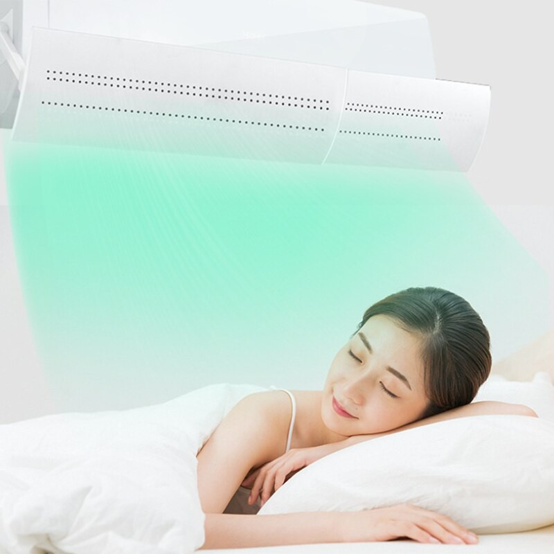 Domáci nastaviteľný kryt klimatizácie, čelné sklo, prepážka klimatizácie, smerovka proti vetru, mesačný priamy štít proti vetru, nový