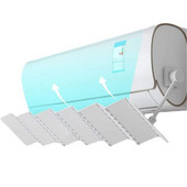 Nastaviteľný skladací deflektor klimatizácie, obmedzenie deflektora vzduchu, výstup vzduchu, vzduchové chladenie, prepážka smeru vetra