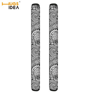  2Sada krytov kľučiek dverí chladničky, tradičné polynézske kmene, potlač gombíkov, kryty kľučiek chladničky, kuchynské spotrebiče