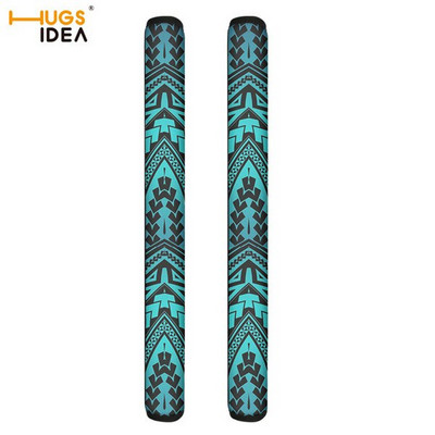  2Sada krytov kľučiek dverí chladničky, tradičné polynézske kmene, potlač gombíkov, kryty kľučiek chladničky, kuchynské spotrebiče