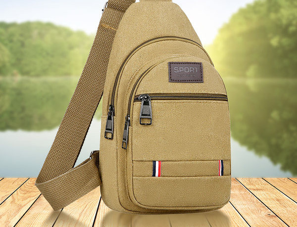 Naujo modelio tekstilinis krepšys su užrašu ir užtrauktuku