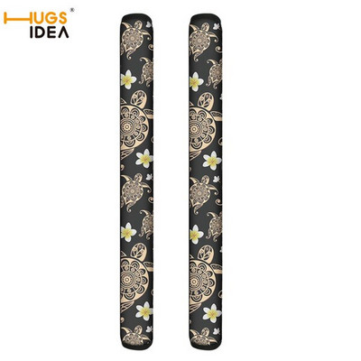 Tengeri teknősök polinéz törzsek hawaii dizájn hűtőszekrény ajtó kilincs huzat konyhai készülék dekor védő kesztyűk