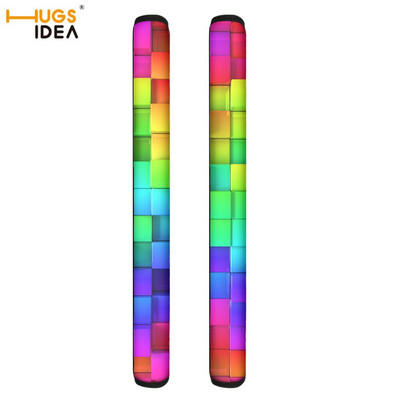  Rainbow Pride Print 2 tk/komplekt Köögimasina käepideme kaane kaunistused plekid ukse külmik külmik ahju ukse nupu kate