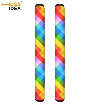  Dúhová potlač hrdosti 2 ks/sada krytov rukovätí kuchynských spotrebičov, dekorácia proti šmuhám, dvere chladničky, kľučka dverí rúry