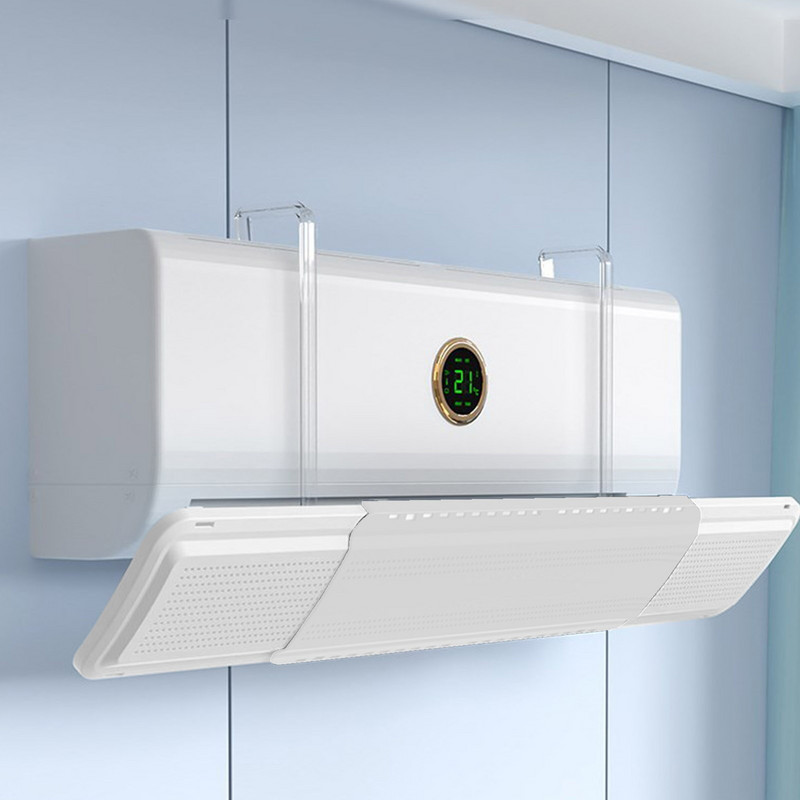 Мащабируем висящ тип предно стъкло на климатика Анти-директно издухване Дефлектор на въздуха Платка Посока на вятъра Капак на домашен климатик