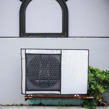 Прозорец Капак за климатик Прозорец AC капак Външен дъждоустойчив Ветроустойчив Защита от слънце UV защита AC Покритие за прозорец