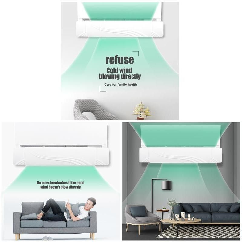 Konditsioneeri tuulesuunaja teleskoop reguleeritava nurga all Lihtne paigaldada DEC889