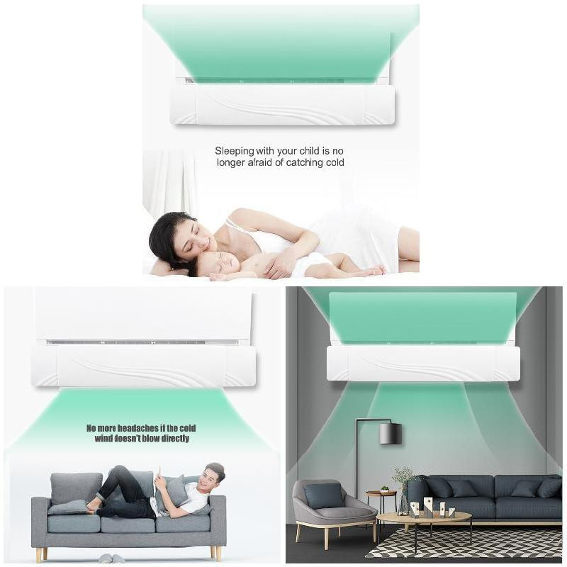 Konditsioneeri tuulesuunaja teleskoop reguleeritava nurga all Lihtne paigaldada DEC889