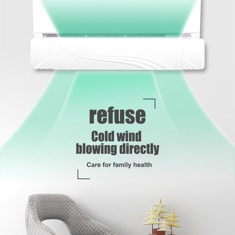 Konditsioneeri tuulesuunaja teleskoop reguleeritava nurga all Lihtne paigaldada DEC889