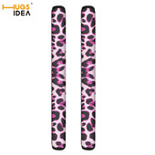 Prekės ženklo dizaino „Leopard Printing 2020“ šaldytuvo durų rankenos dangtelis virtuvės prietaisas, rankų darbo dekoro apsauga orkaitėms