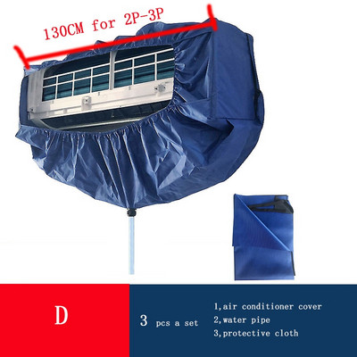 Kryt klimatizácie, umývací kryt, nástenná klimatizácia, čistenie, vodeodolný ochranný kryt proti prachu s uťahovacím pásom