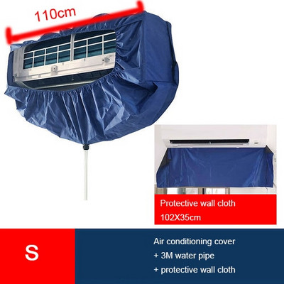 Kryt klimatizácie, umývací kryt, nástenná klimatizácia, čistenie, vodeodolný ochranný kryt proti prachu s uťahovacím pásom