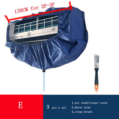 Kryt klimatizácie, umývací kryt, nástenná klimatizácia, čistenie, vodeodolný ochranný kryt proti prachu s uťahovacím pásom