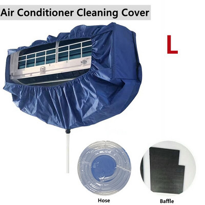 Capac aparat de aer condiționat Spălare Aer condiționat montat pe perete Curățare Husă de protecție împotriva prafului Pungi de curățare Cureaua de strângere