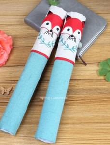 Nové 27*11cm 1 pár zahusťovacích krytov na rukoväť chladničky, krátke rukavice na rukoväť chladničky, bytová dekorácia, elegantný kryt na kľučku dverí