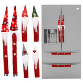 8 kusov/sada kreslených domácich spotrebičov, rukoväť na vianočné dekorácie, ochranné puzdro na rukoväť chladničky a mikrovlnnej rúry