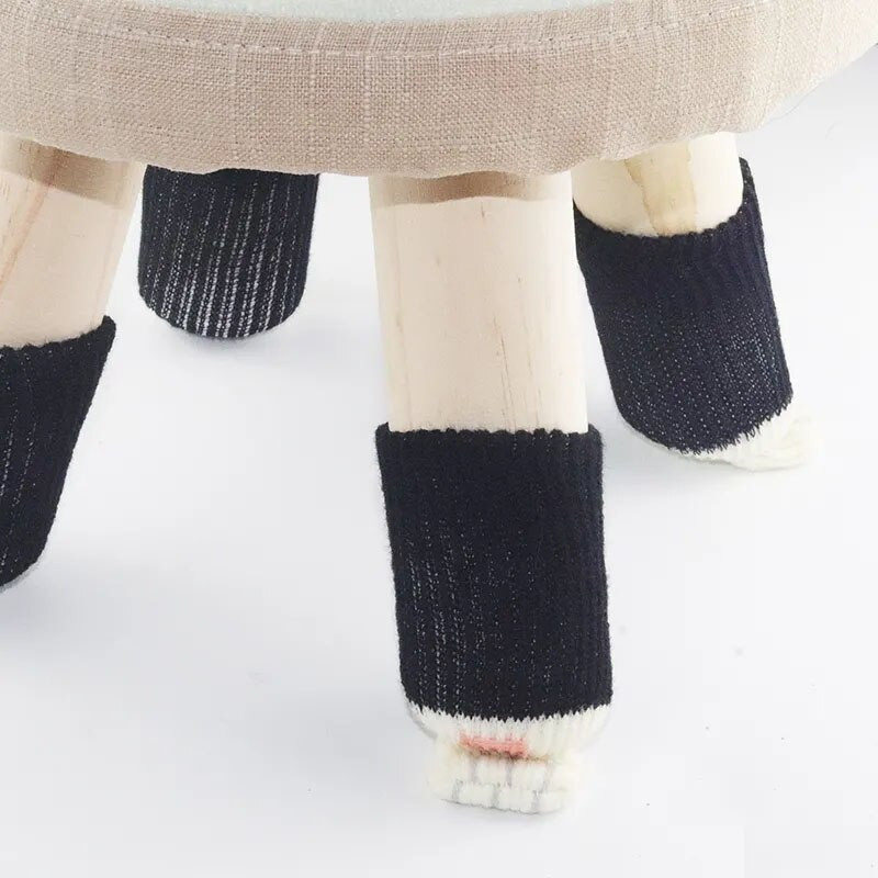 Ochranný kryt kľučky dverí v japonskom štýle s roztomilými mačacími pazúrmi, dvojvrstvový pletený kryt kľučky dverí, zahusťovanie krytov rúk na dvere