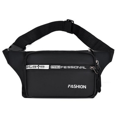 Pánska vodeodolná taška s nápisom