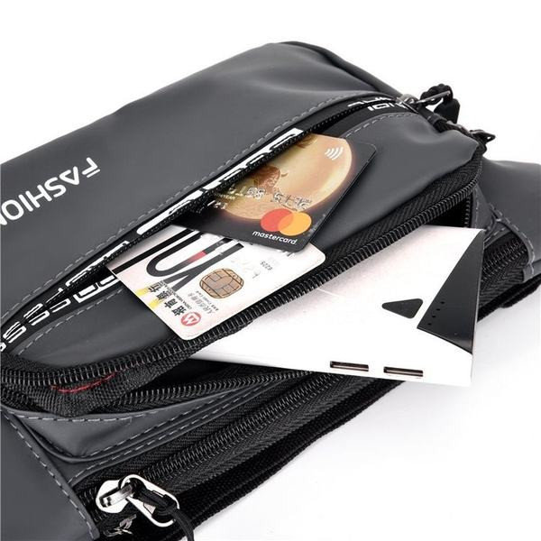 Pánska vodeodolná taška s nápisom