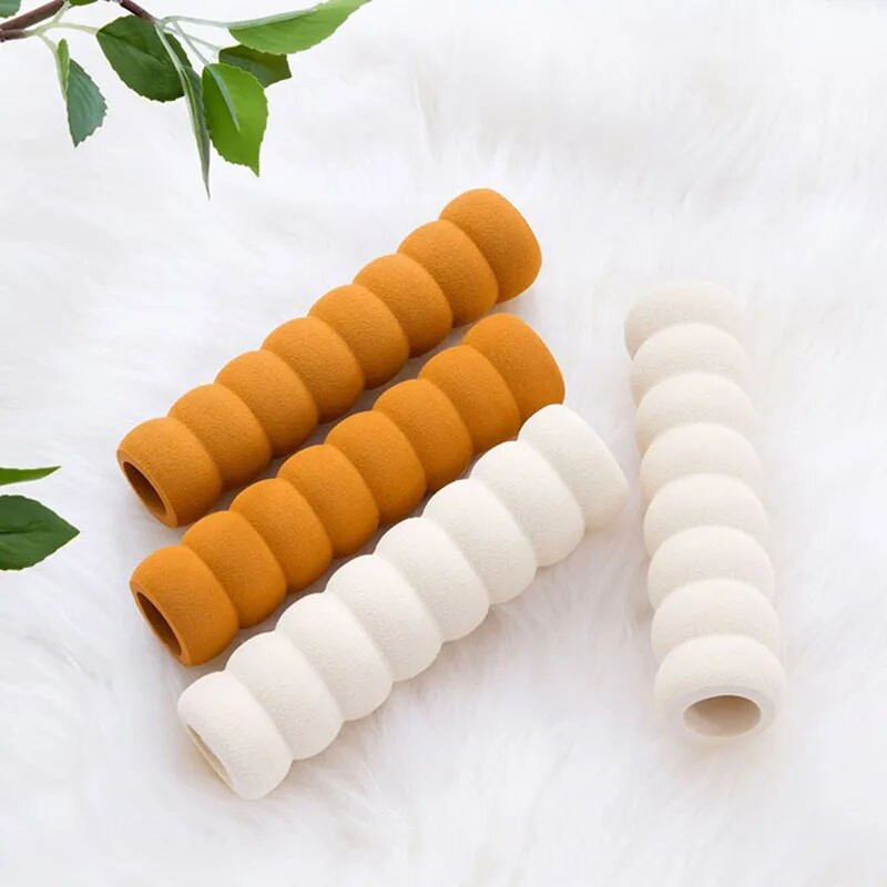 5 szín Puha spirálmintás kartámasz védőhuzat hálószoba vastagított ajtókilincs védőburkolatok szobaajtó húzókesztyűk