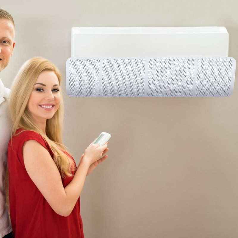 Deflektor pre domácu klimatizáciu, vzduchom chladený clonový štít, vhodný na jednoduchú inštaláciu pre všetky nástenné klimatizácie