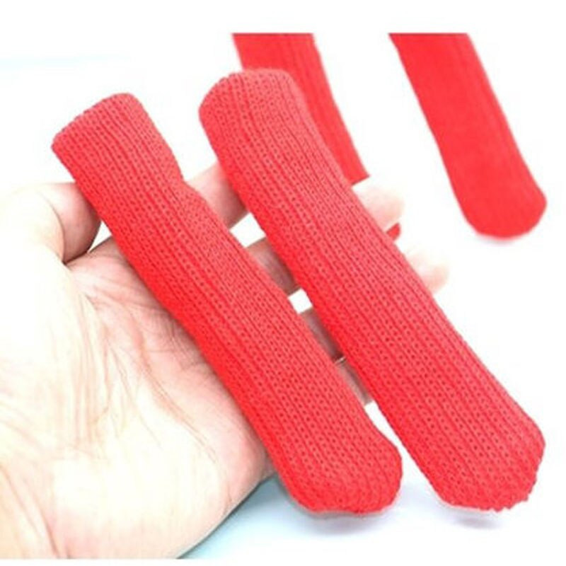 4 KS Kryt kľučky dverí proti kolízii Univerzálny pletený protišmykový ochranný kryt kľučky dverí Jednoduché zahusťovacie teplé rukavice na rukoväť