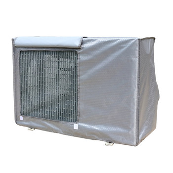 1 τεμ. Κάλυμμα κλιματισμού εξωτερικού χώρου Προστατευτικό κάλυμμα παραθύρου με προστασία από τη σκόνη Διχτυωτό κάλυμμα AC εξωτερικού χώρου AC κατά της βροχής Τσάντα