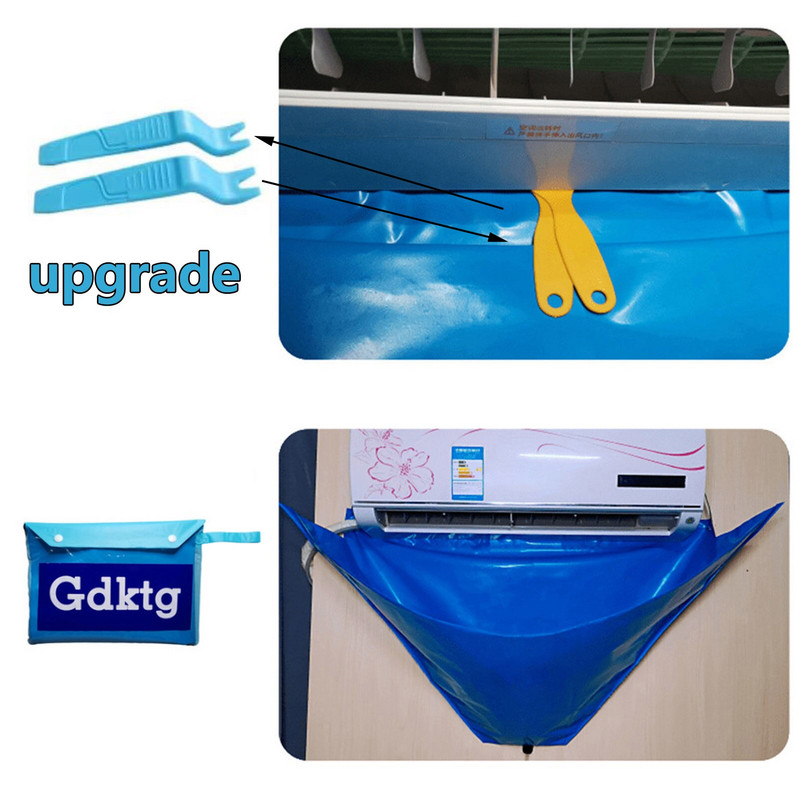 Capac de curățare a aparatului de aer condiționat, impermeabil, instrument de curățare a aparatului de aer condiționat