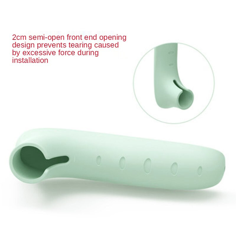 2 ks silikónové ochranné kryty na kľučky dverí pre deti, bezpečnosť pre deti, ochrana proti kolízii, kľučka dverí, rukavice, prachotesná zástrčka, bytové dekorácie