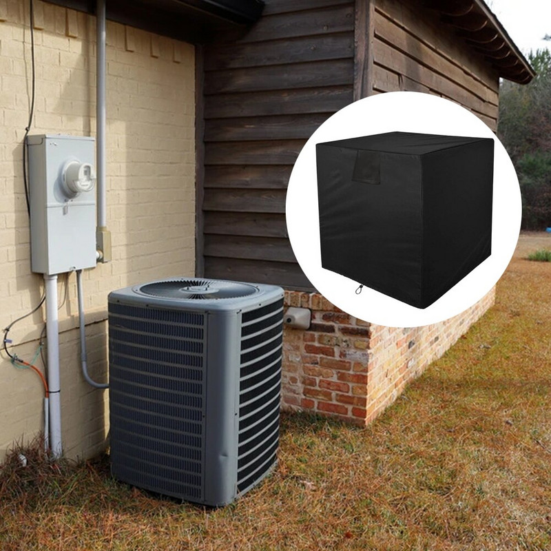 Poklopac središnjeg klima uređaja Vanjski vodootporan štitnik klima uređaja s torbom za pohranu Vjetrootporan vanjski klima uređaj