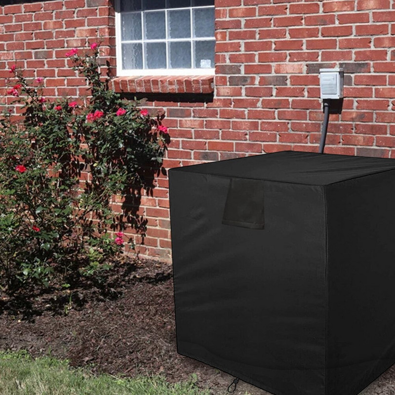 Poklopac središnjeg klima uređaja Vanjski vodootporan štitnik klima uređaja s torbom za pohranu Vjetrootporan vanjski klima uređaj