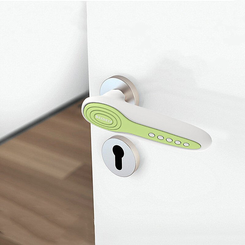 Silikónový ochranný kryt kľučky dverí pre deti, bezpečnosť pre deti, proti kolízii, nárazník na dvere do spálne, obývačky, bytových dekorácií