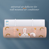 Nastaviteľný deflektor vetra pre klimatizáciu na zavesenie v domácnosti, kryt klimatizácie, čelné sklo, domácnosť, proti priamemu fúkaniu