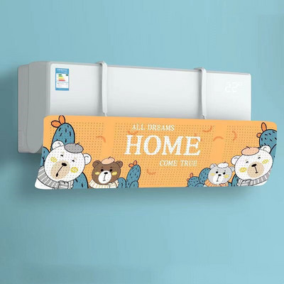 Nastaviteľný deflektor vetra pre klimatizáciu na zavesenie v domácnosti, kryt klimatizácie, čelné sklo, domácnosť, proti priamemu fúkaniu