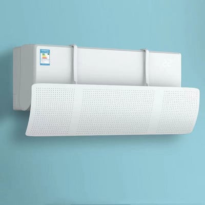 Nastaviteľný deflektor vetra pre klimatizáciu na zavesenie v domácnosti, kryt klimatizácie, čelné sklo, domácnosť, proti priamemu fúkaniu