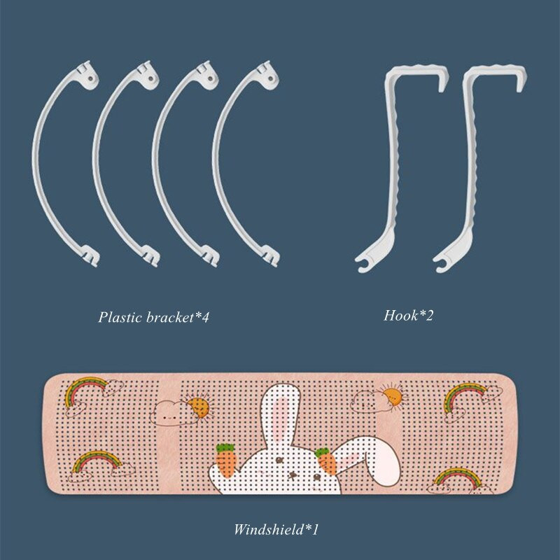 Nastaviteľný deflektor vetra pre klimatizáciu na zavesenie v domácnosti, kryt klimatizácie, čelné sklo, domácnosť, proti priamemu fúkaniu