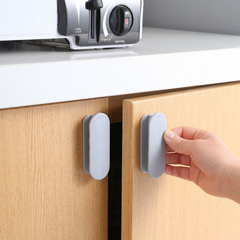 Κάλυμμα λαβής ψυγείου Βοηθητική συσκευή 5 σετ ντουλάπι ντουλαπιού πόρτας χωρίς διάτρηση συρταριού Organizer λαβή