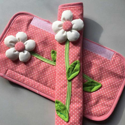 1pc Cotton Cute Door Refrigerator Handle Cover Idyllic Flower Leaves Fridge Door Handle Gloves Accessories Decoration
