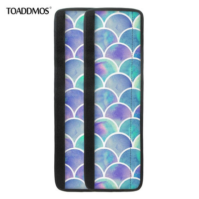 TOADDMOS Sea Blue Mermaid Svarstyklės Spausdinti Šaldytuvo durelių rankenos dangtelį Nemokamas pristatymas Šaldytuvo durų rankenėlės apsauga Virtuvės prietaisas