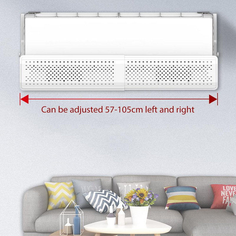 Deflector de vânt pentru aparatul de aer condiționat cu filtru anti-vânt direct pentru casă Deflector reglabil de ac Deflector Ar Condicionado