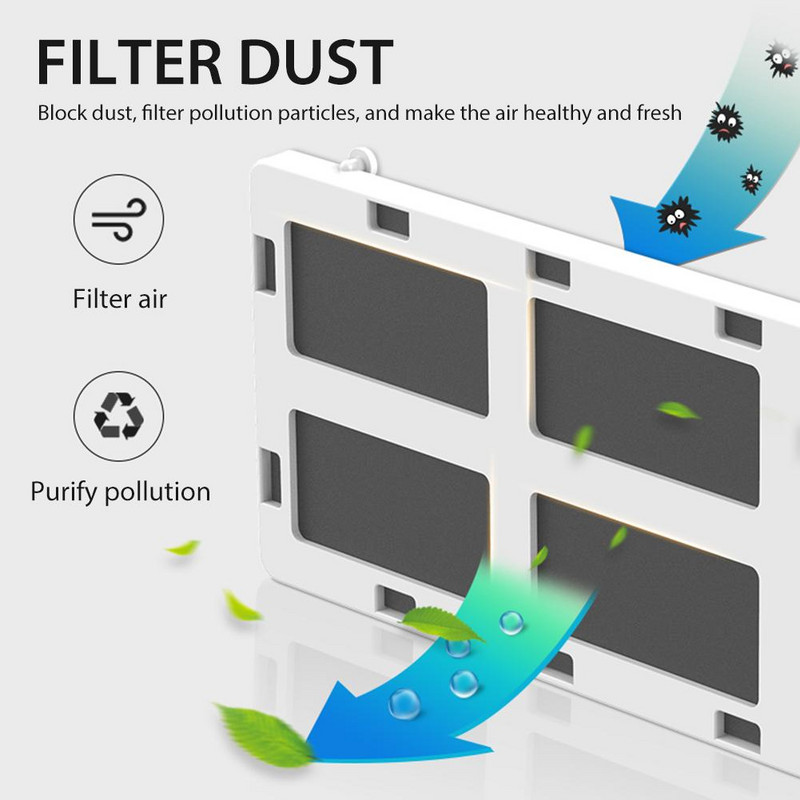 Deflector de vânt pentru aparatul de aer condiționat cu filtru anti-vânt direct pentru casă Deflector reglabil de ac Deflector Ar Condicionado