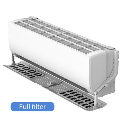 Deflektor vetra pre klimatizáciu s filtrom s aktívnym uhlím, proti priamemu fúkaniu vetra pre domácu kanceláriu, nastaviteľný deflektor klimatizácie