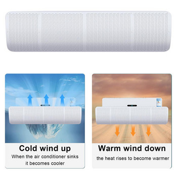 Κλιματισμός οικιακής χρήσης Παρμπρίζ Κλιματιστικό Κάλυμμα εκτροπέα Anti-direct Blowing Conditioning Baffle Παρμπρίζ