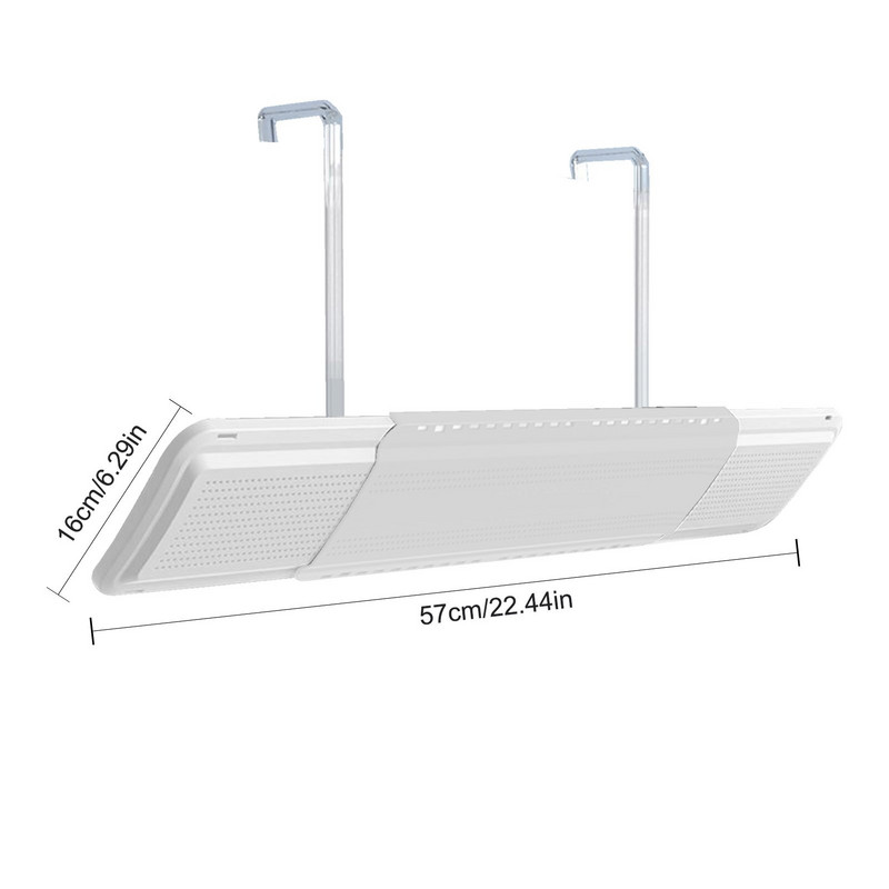 Výsuvný deflektor klimatizácie, výstupný vzduchový krídelko, studená prepážka, doska proti priamemu fúkaniu, kryt smeru vetra