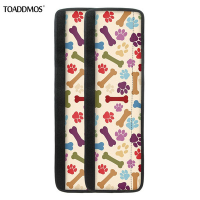 TOADDMOS Cute Bone Dog Labe Print Decor Bucătărie Ușii frigiderului Protector pentru mânerul ușii Frigiderului Protector pentru mânerul ușii Accesorii pentru casă