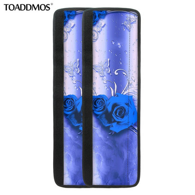 TOADDMOS Luxusný kryt kľučky dverí chladničky s potlačou lásky a ruží, ochranný kryt kľučky dverí chladničky, protišmykové kuchynské doplnky