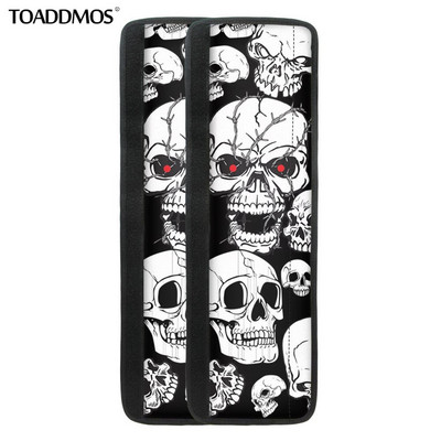 TOADDMOS Vtipná lebka s ružovým vzorom, kuchynský spotrebič, kryt kľučky dverí chladničky, chránič gombíka dverí chladničky, doplnky do domácnosti