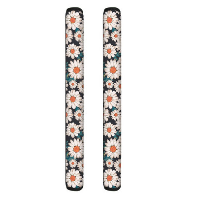 TOADDMOS Potlač sedmokrásky Dvojdverová chladnička Kryt rukoväte chladničky Rukavice na kľučku dverí rúry Ochranné kryty na kľučky dverí Bytové dekorácie