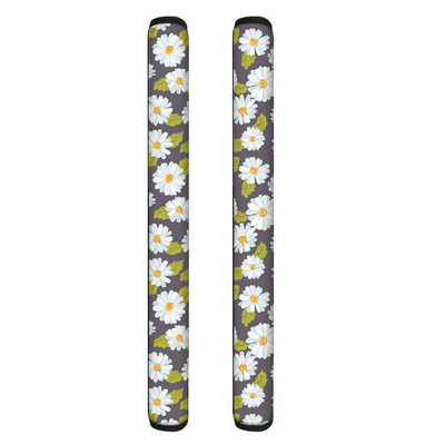 TOADDMOS Potlač sedmokrásky Dvojdverová chladnička Kryt rukoväte chladničky Rukavice na kľučku dverí rúry Ochranné kryty na kľučky dverí Bytové dekorácie